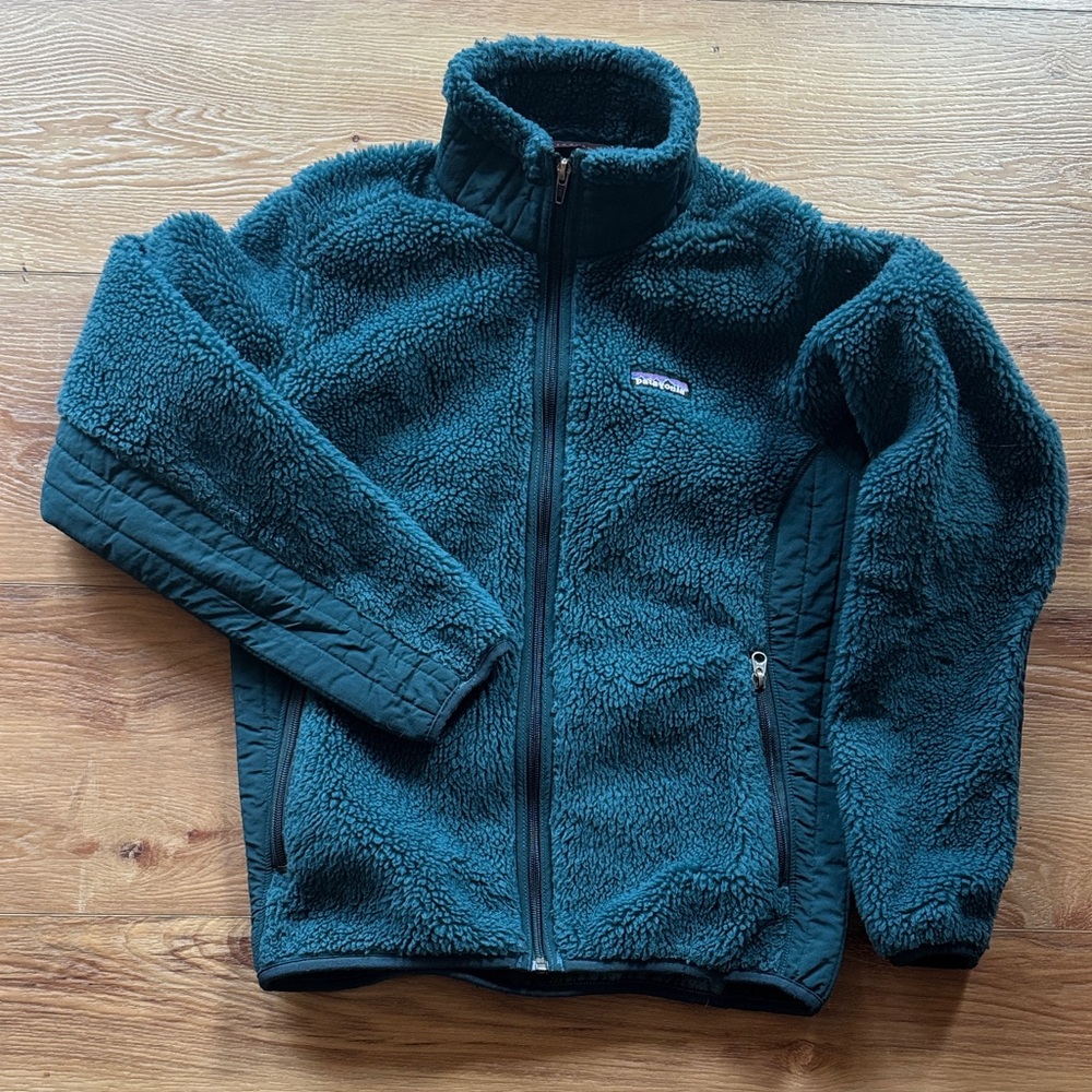 Patagonia Retro-X Teal Fleece Jacket